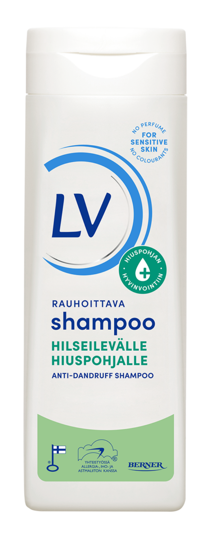 LV shampoo hilseilevälle hiuspohjalle