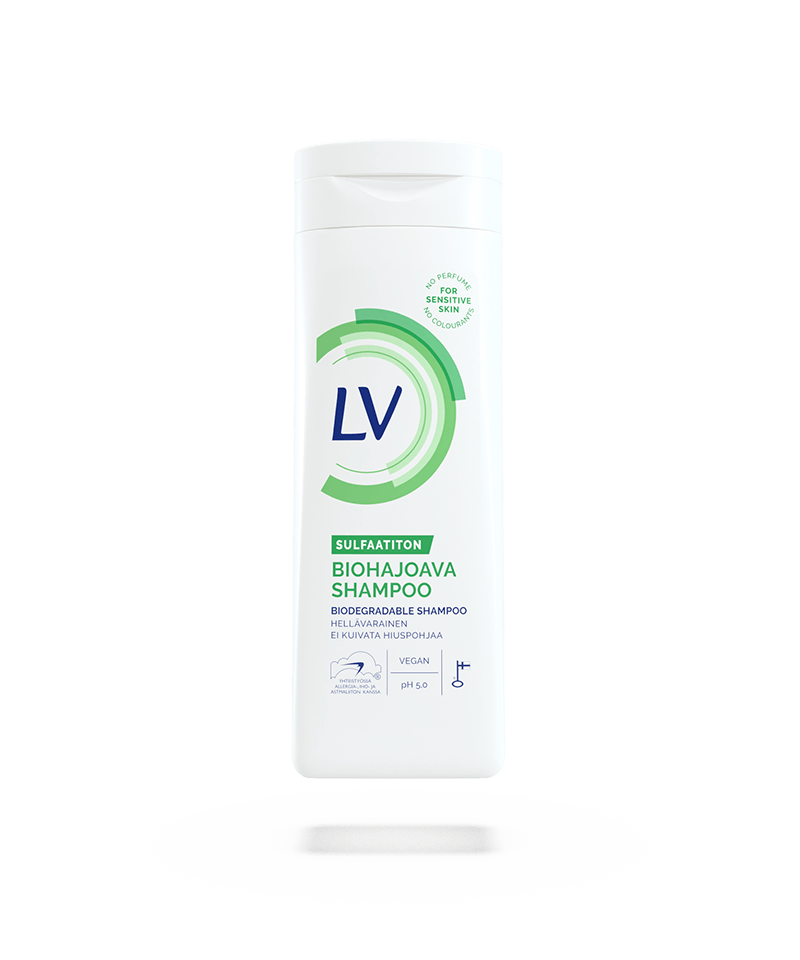 LV shampoo 250ml ravitseva ja kosteuttava kauraöljy — HoReCa-tukku Kespro